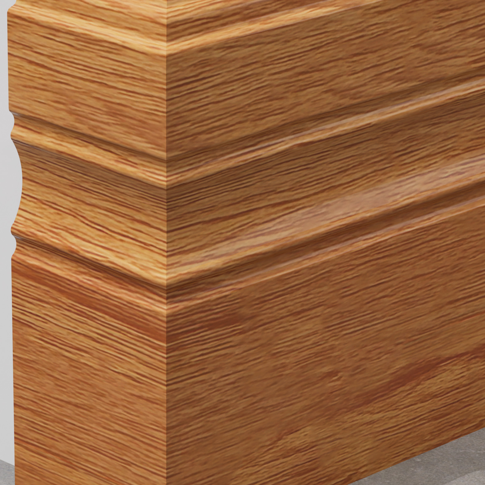 Skirting Board PS 100x8 mm — 006 Golden Oak