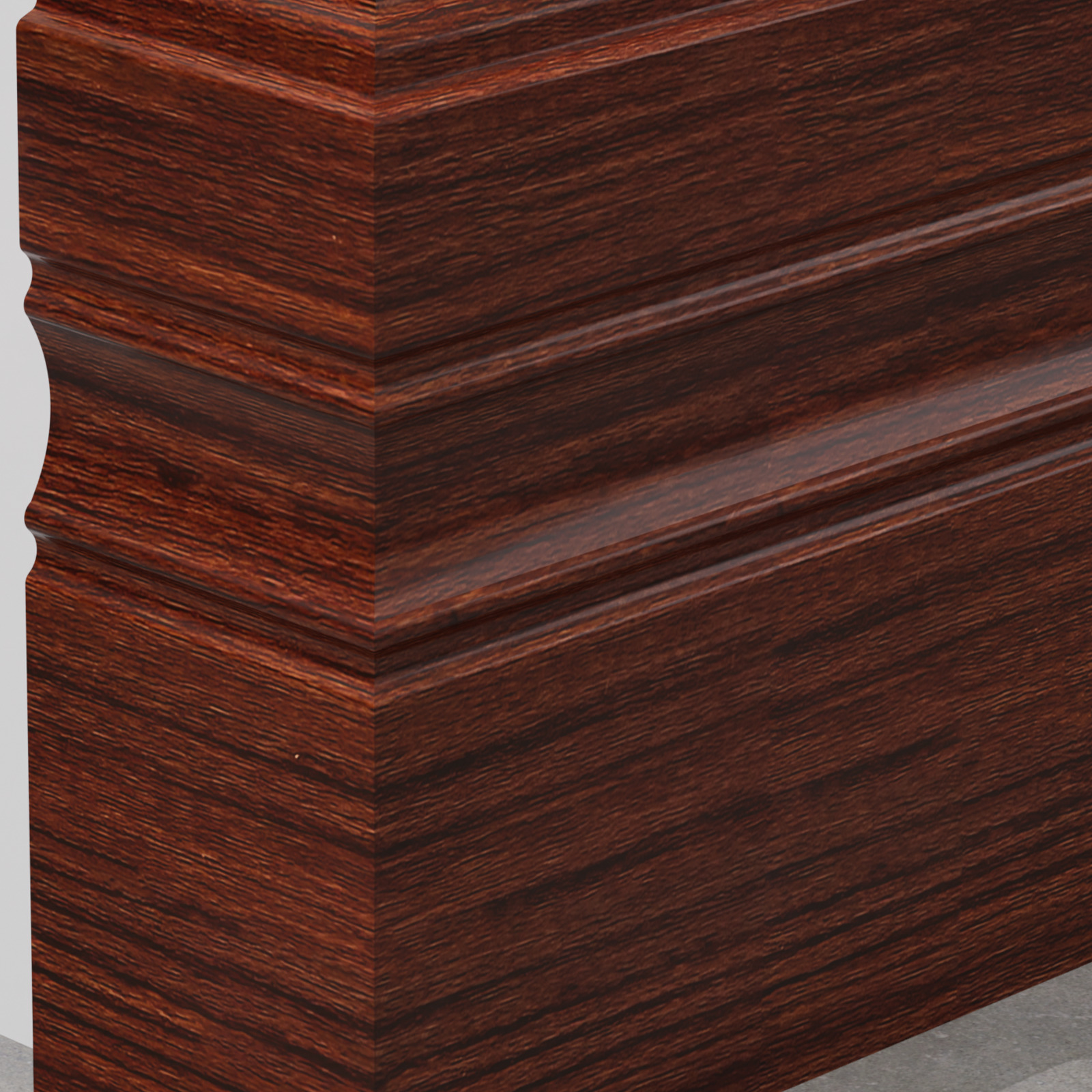 Skirting Board PS 100x8 mm — 009 Walnut